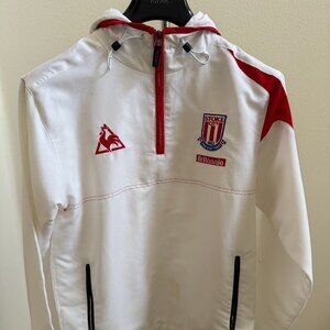 Le Coq Sportif  1/4-Zip Jacket Hoodie Size Small